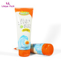 PBL material Multiple capacity 80g empty Hand Cream tube /eco-friendly Cosmetic Packaging aluminum laminated Tube